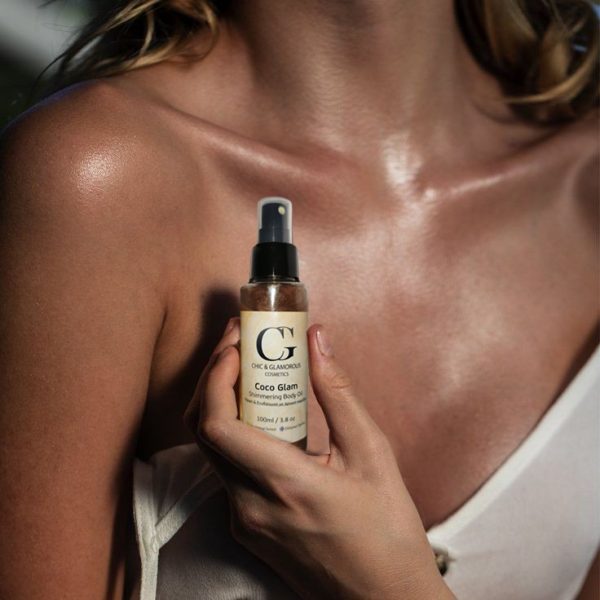 Coco Glam - Shimmering Body Oil - Image 3